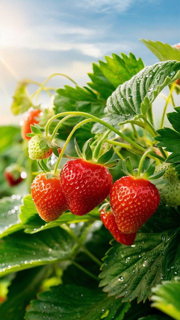 Sun-Kissed Delights: Juicy Berry Fusion